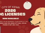 2026 City of Kenai Dog Licenses Now Available