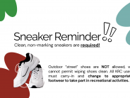 sneaker reminder