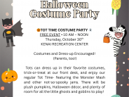 Toddler Time Costume Party at Kenai Recreation Center  Toddler Time Costume Party at Kenai Recreation Center