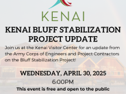 Bluff Stabilization Project Update Meeting