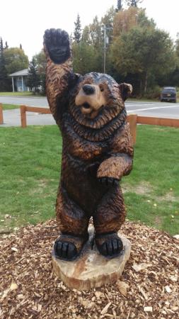 Baby Bear waving