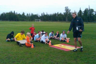 Soccer practice