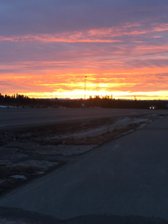 Unity Trail sunrise