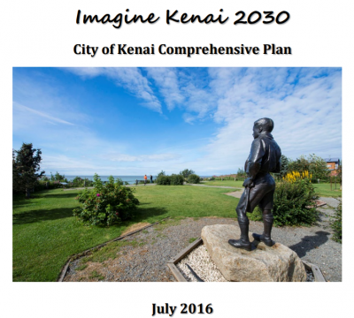 Image of title page of 2016 Comprehensive Plan