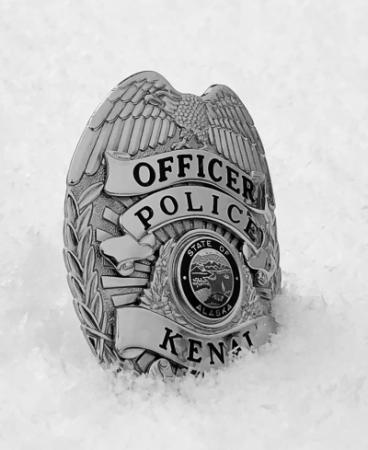 KPD badge in snow