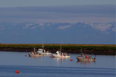 Fishing Boats and Redoubt