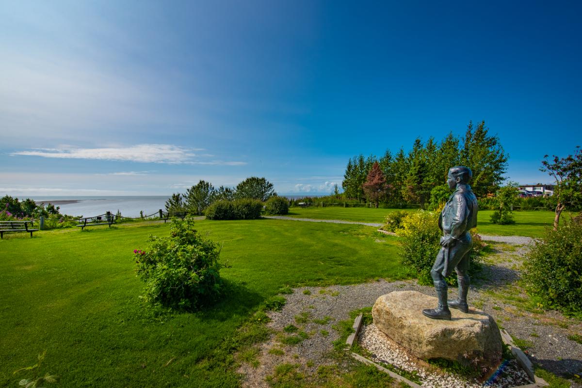 Photo Credit: Divining Point, LLC Eric Hansen Park Overlooking Cook Inlet