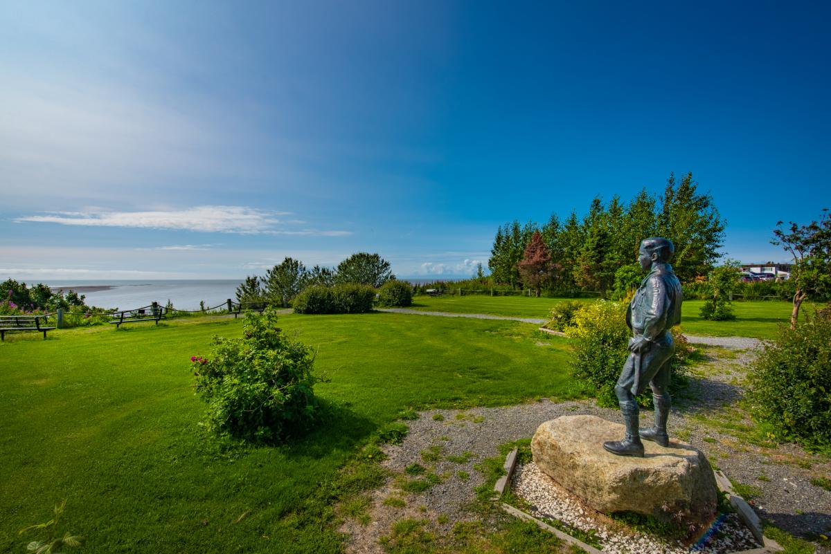 Eric Hansen Park Overlooking Cook Inlet