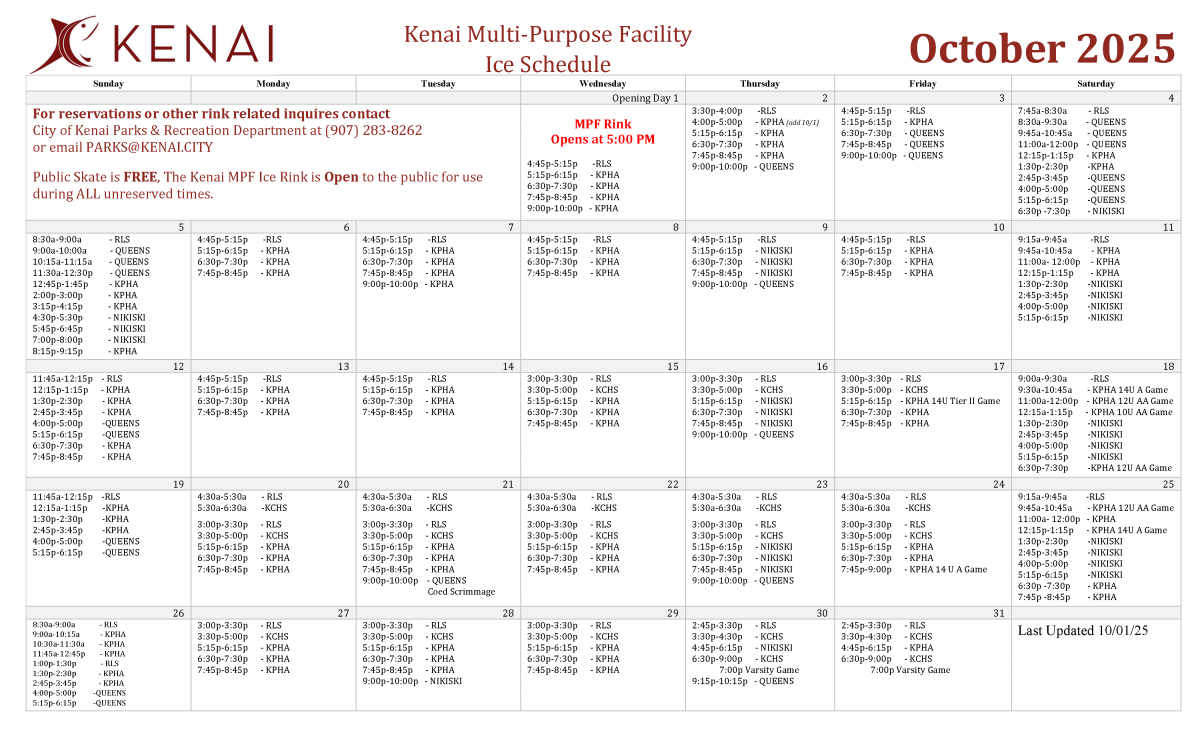 Kenai Ice Rink - Kenai Multi Purpose Facility 