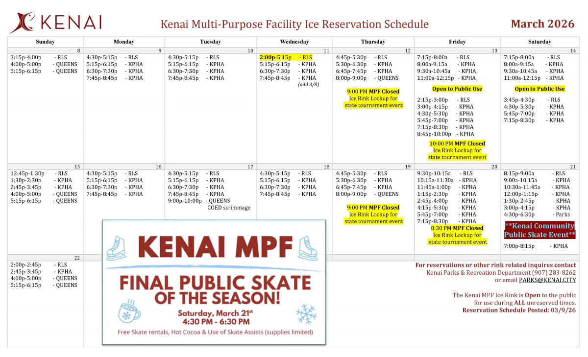 Kenai Multi-Purpose Ice Rink 